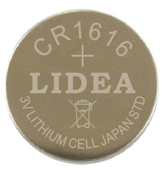 工厂直销手表电池力电LIDEA3V锂锰纽扣电池CR1616