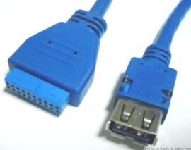 USB3.0 19PF TO AF数据线