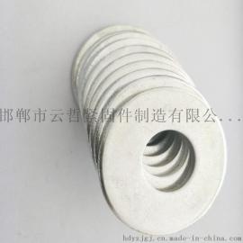 云哲 自产自销 304平垫 镀锌平垫 高强度垫圈 规格齐全 可订做异形垫圈