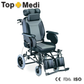 钢质加厚座垫脑瘫轮椅(FS203BJ)