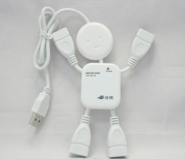 人形HUB USB集线器 扩展器 分线器