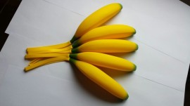 新款硅胶香蕉笔袋