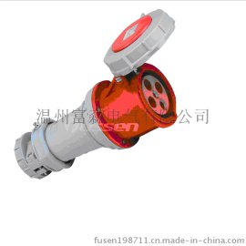供应工业防水连接器 耦合器 防水工业对接母头 暗装插头
